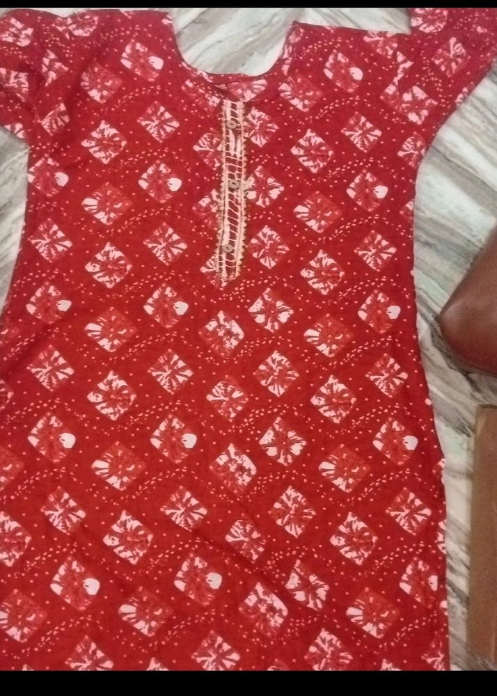 Red ♥️ Color Kurti