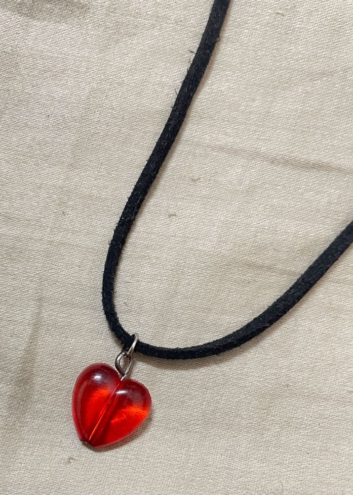 Red Heart Necklace