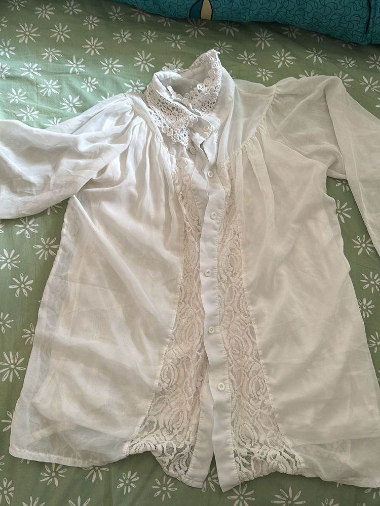 FORMAL WHITE BLOUSE