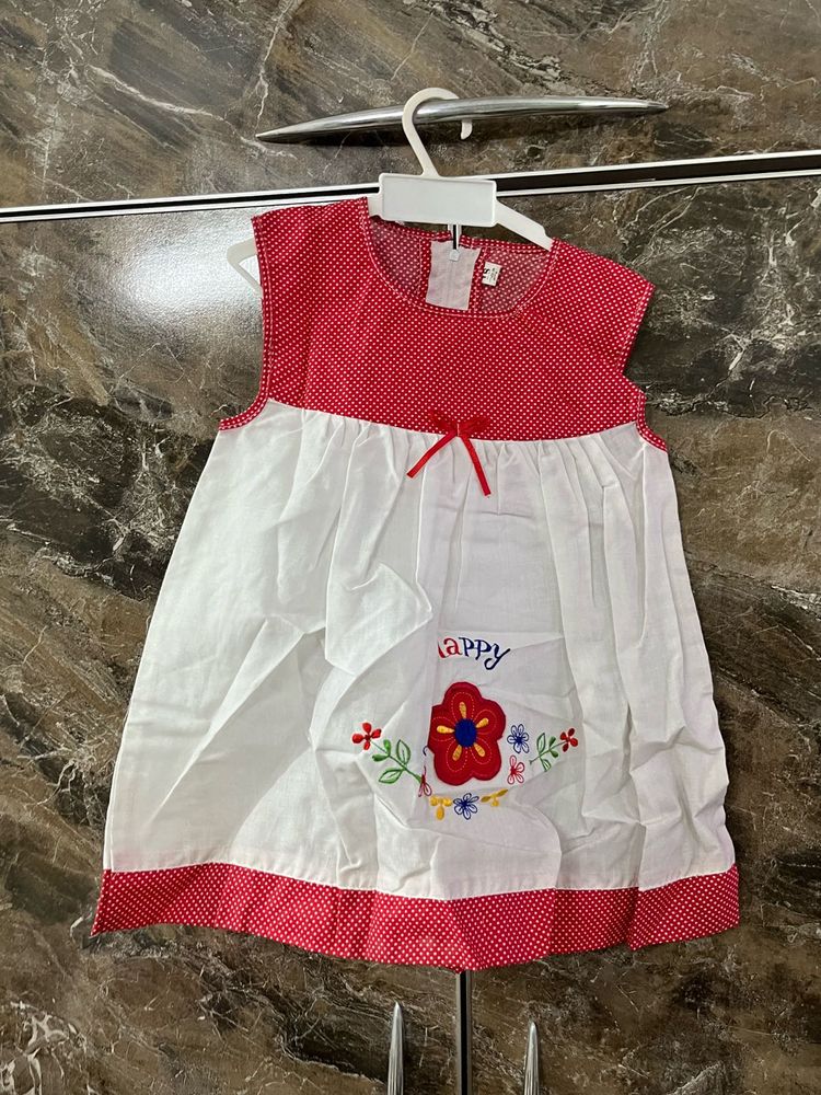 Baby Girl Frock (6 To 12 Months)