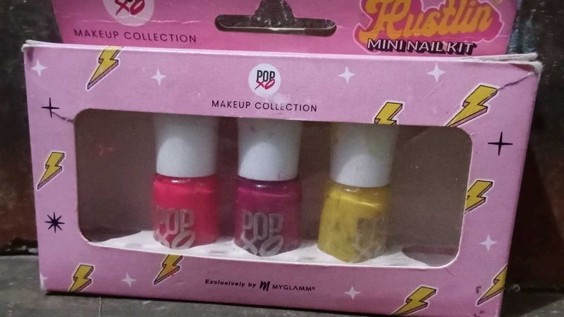 🚨Set Of 3 Nail Polish For Girls