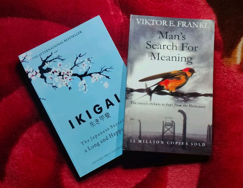 NRB HUB BOOKS SALE:Ikigai+Men's Search For Meaning