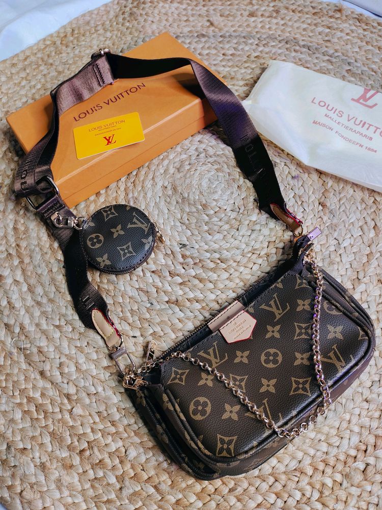 3 In 1 Lv Pochette Sling Bag