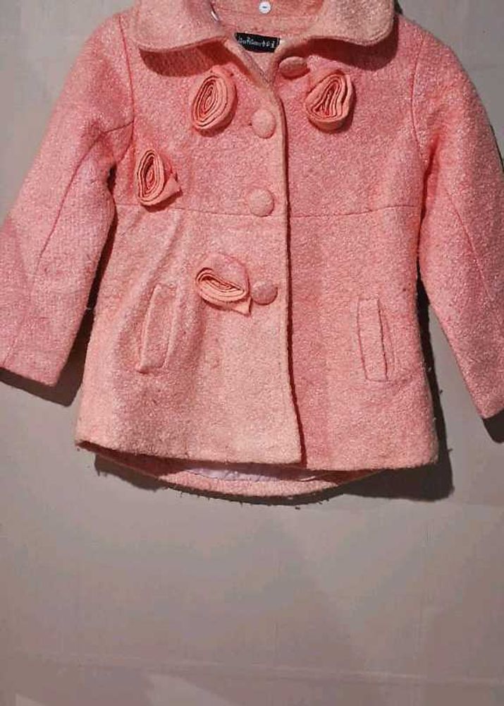 Vintage Pink Blazer For Kids