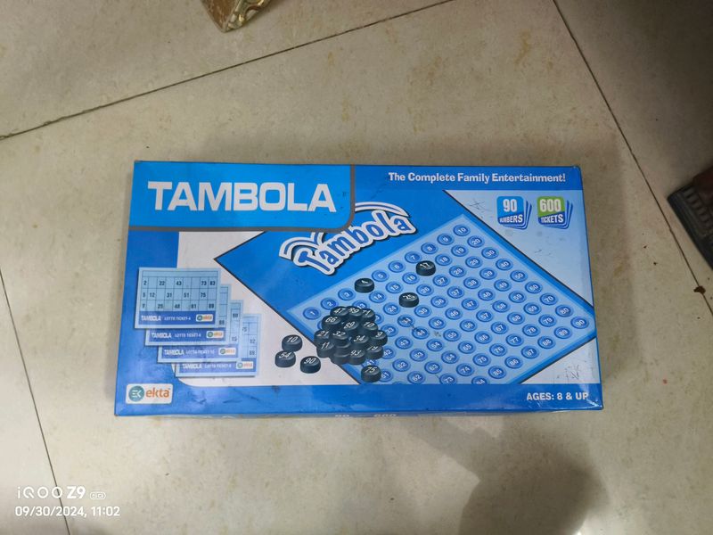 Tambola Game With 90 Number And 600 Ticket