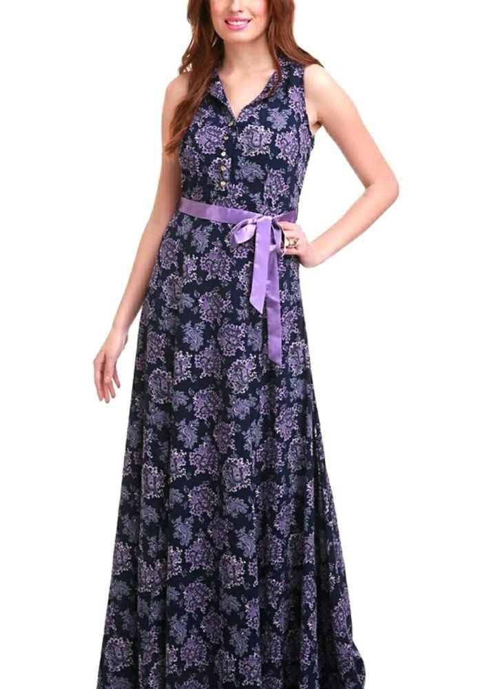 Maxi Dress Fit And Falir 💜