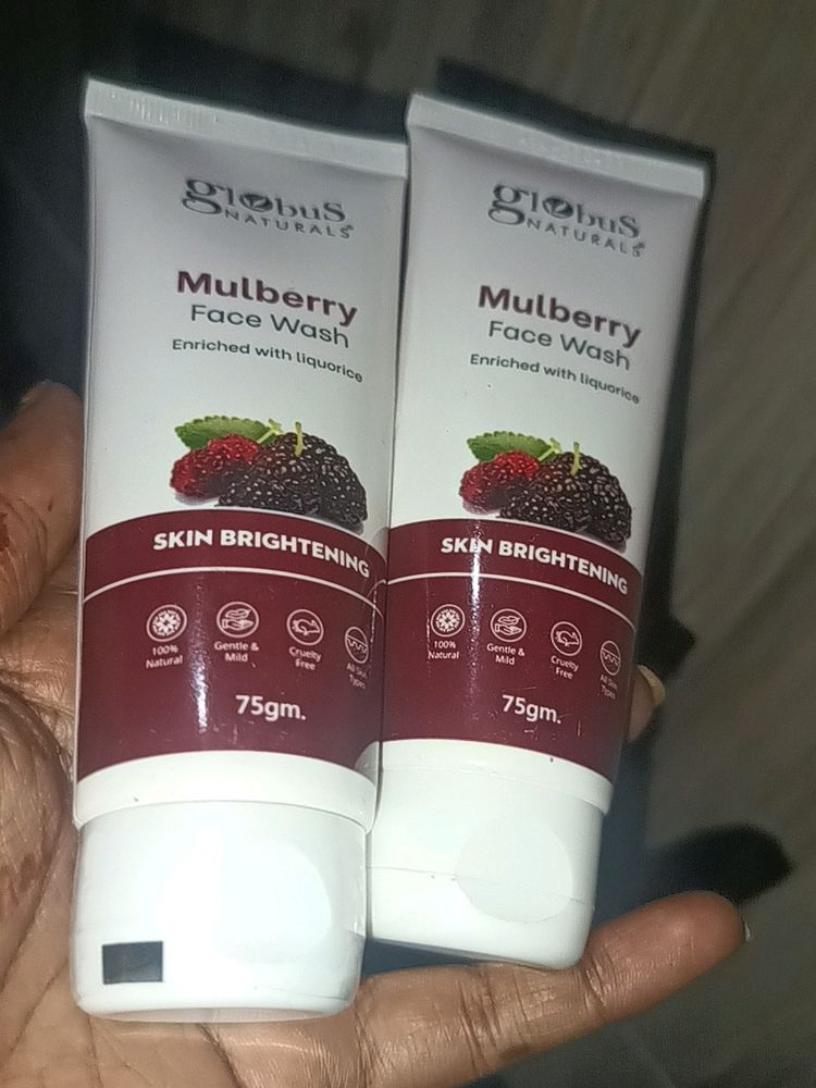 Globus Naturals Mulberry Face Wash