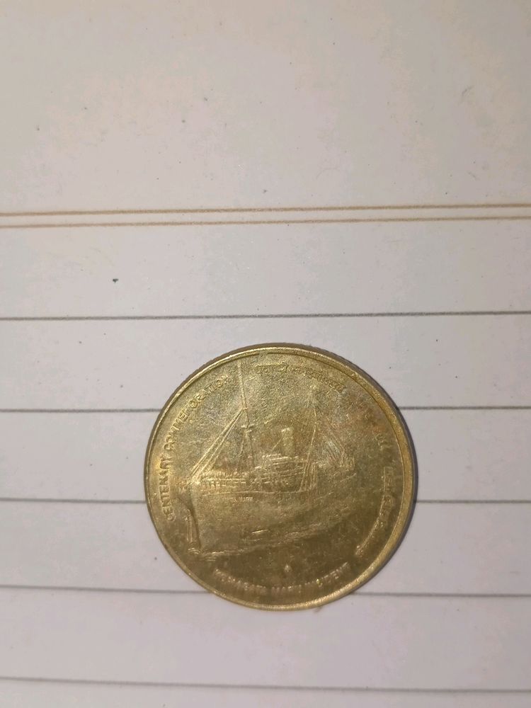 Commemorative Issue Rare 5rupees Coin