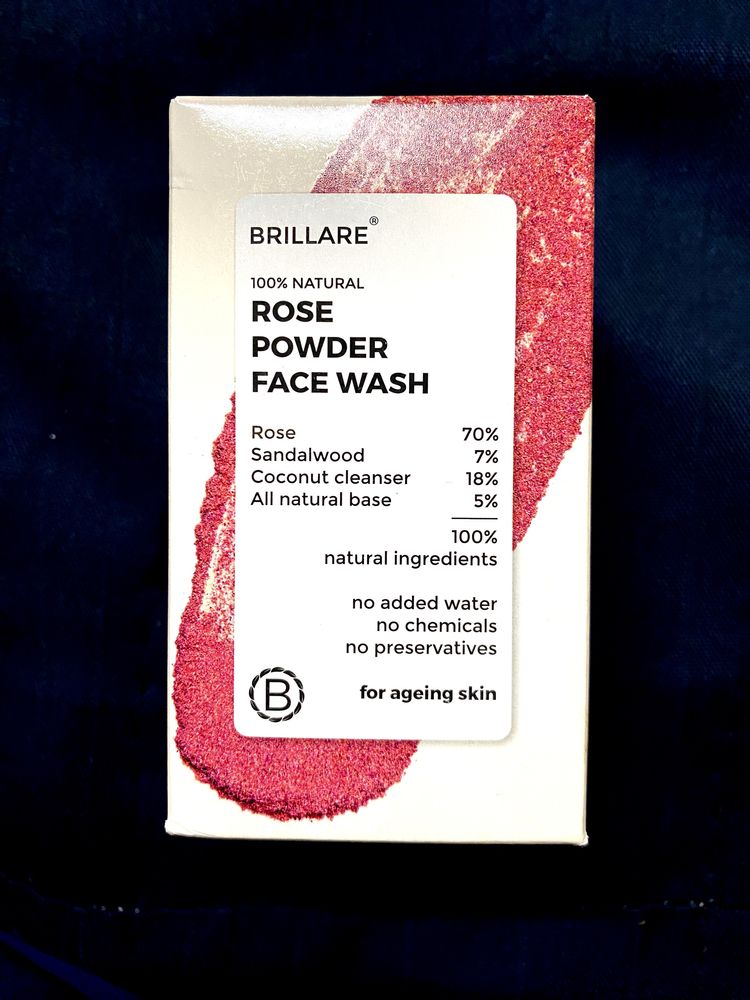 Brillare Rose Face Wash