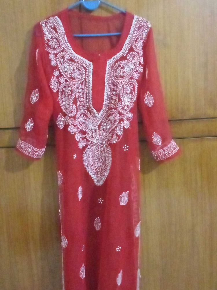 Chikan Kurti