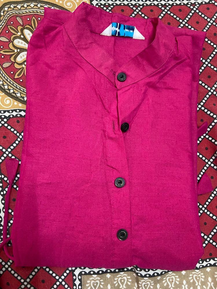 Pink Kurta