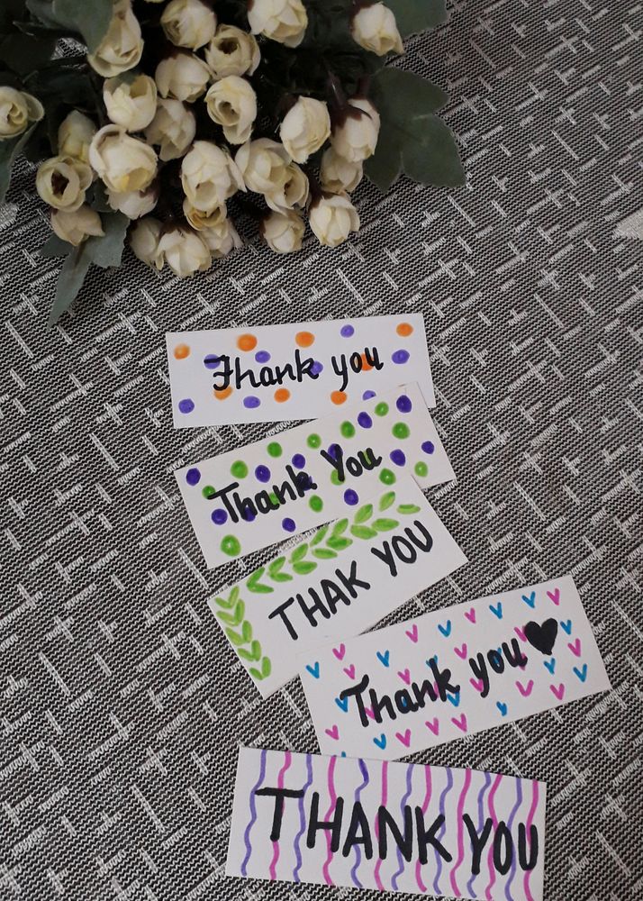 Thank You Card 5 Piece