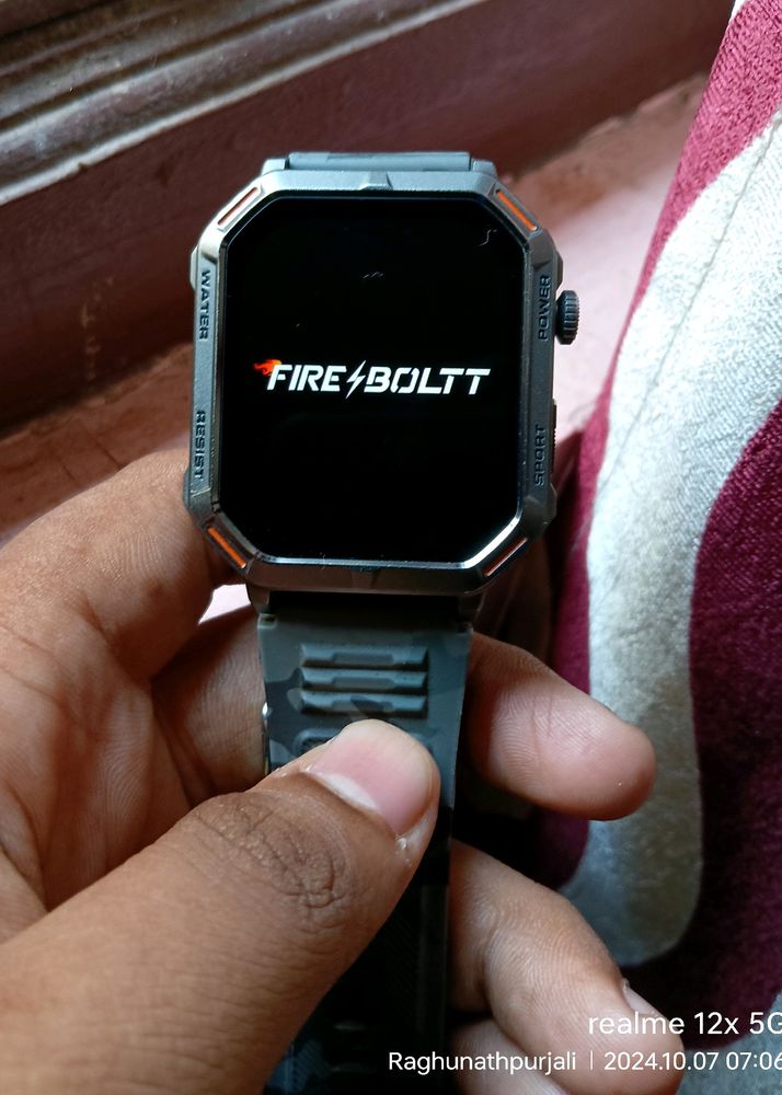 Fireboltt Commando Rugged Smartwatch.