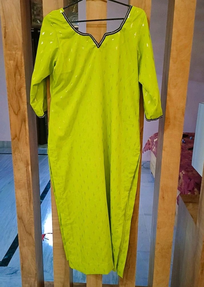 Green Kurta Set