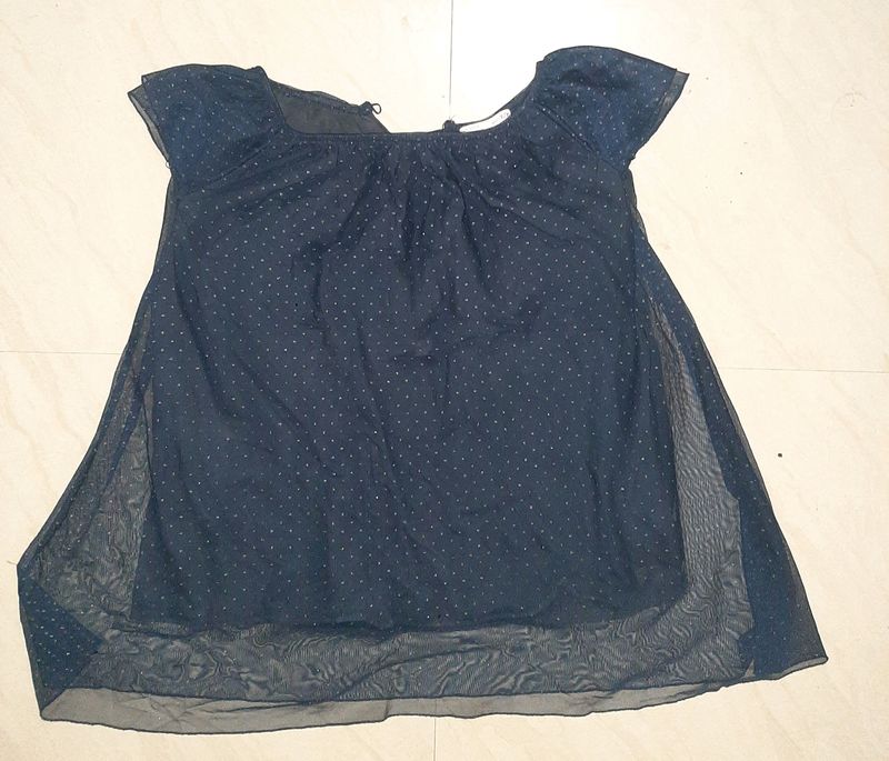 Navy Blue Top