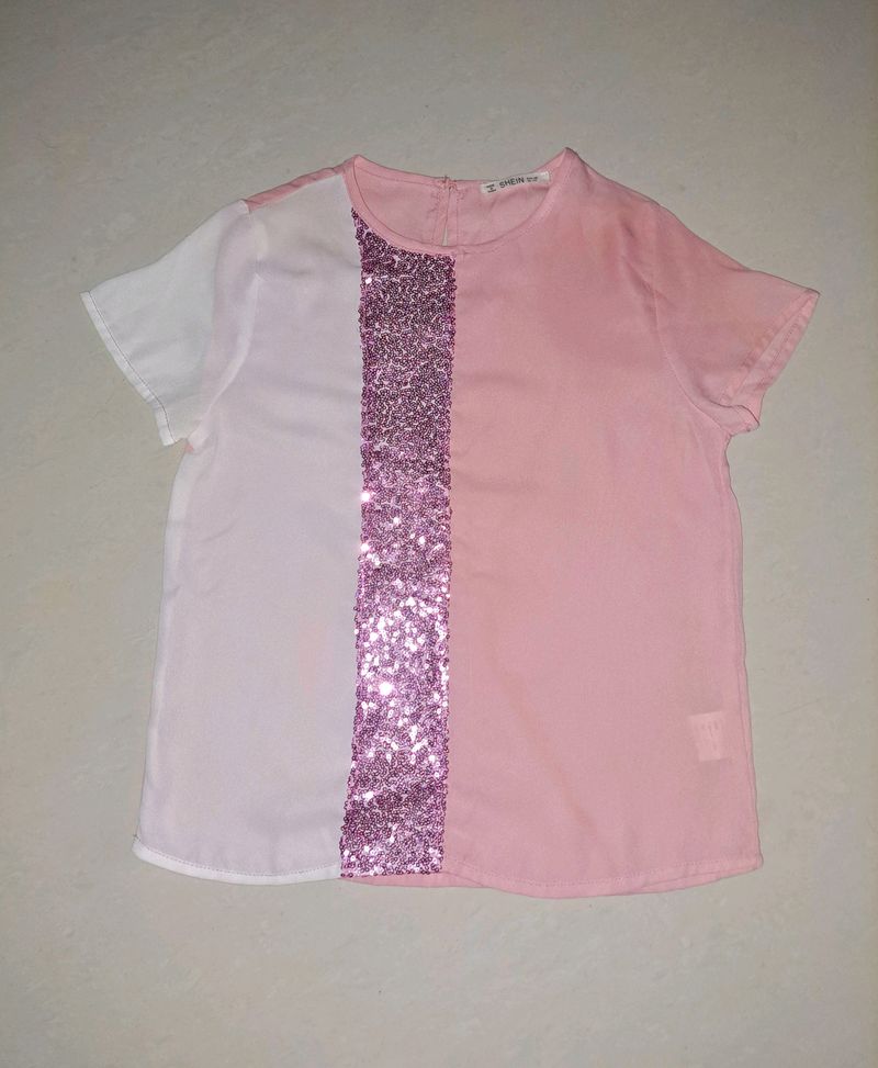 Shein Sequin Top