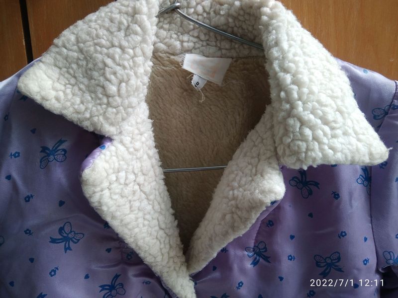 Lavender Kids Pullover/Jacket for Girls (6 to 7 ye