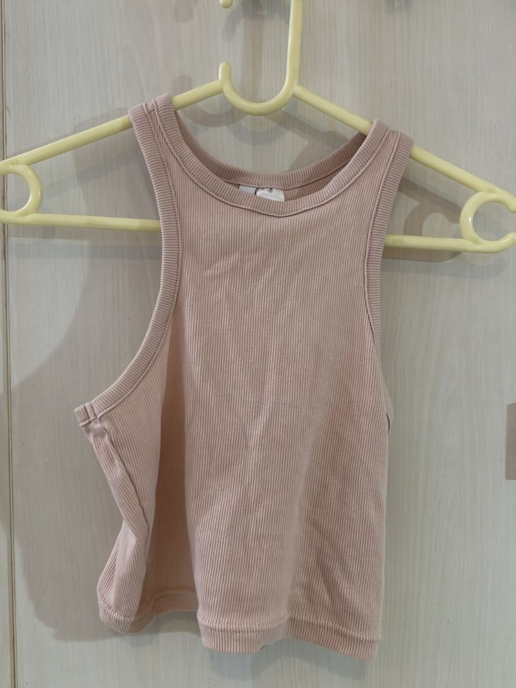 H&M Cropped Tank Top