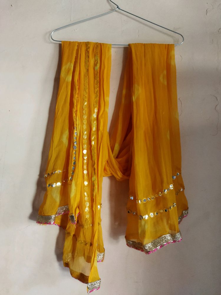 Beautiful Yellow 🟡 dupatta