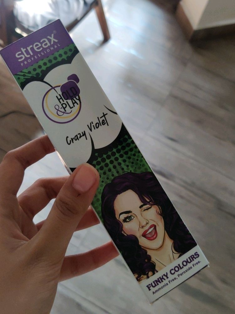 STREAX VOILET HAIR COLOUR