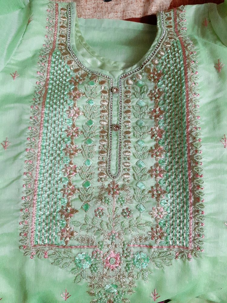 Embroidery work Suit