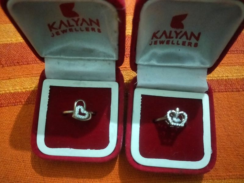 2 Silver Rings