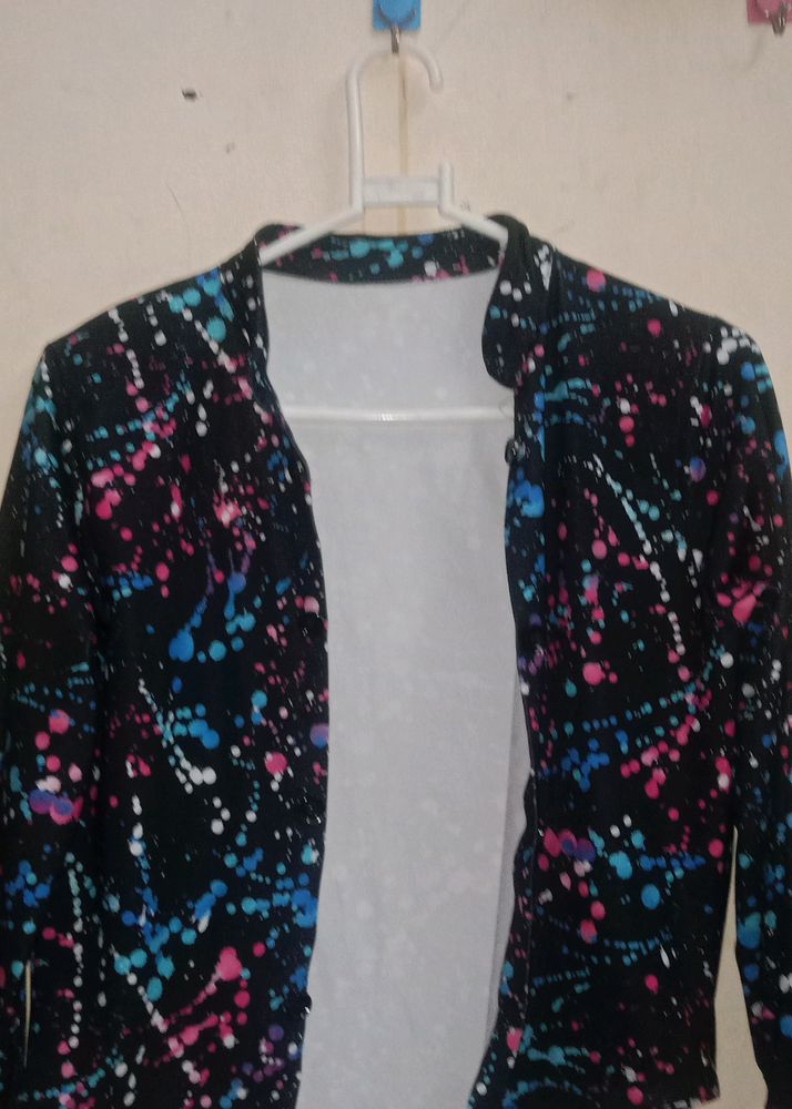 Galaxy Print Jacket