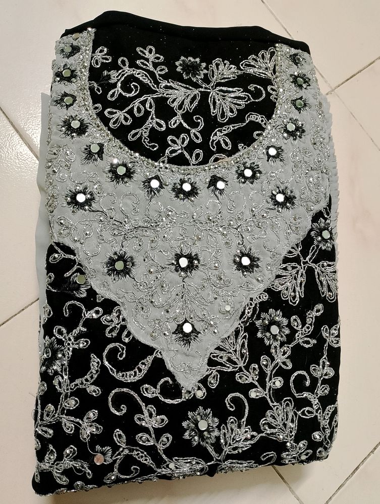 Semi Stitched Sharara