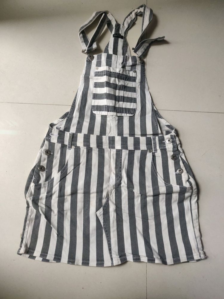 Striped Dungaree/Overalls