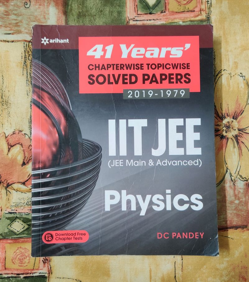 DC pandey Physics Book- IIT JEE