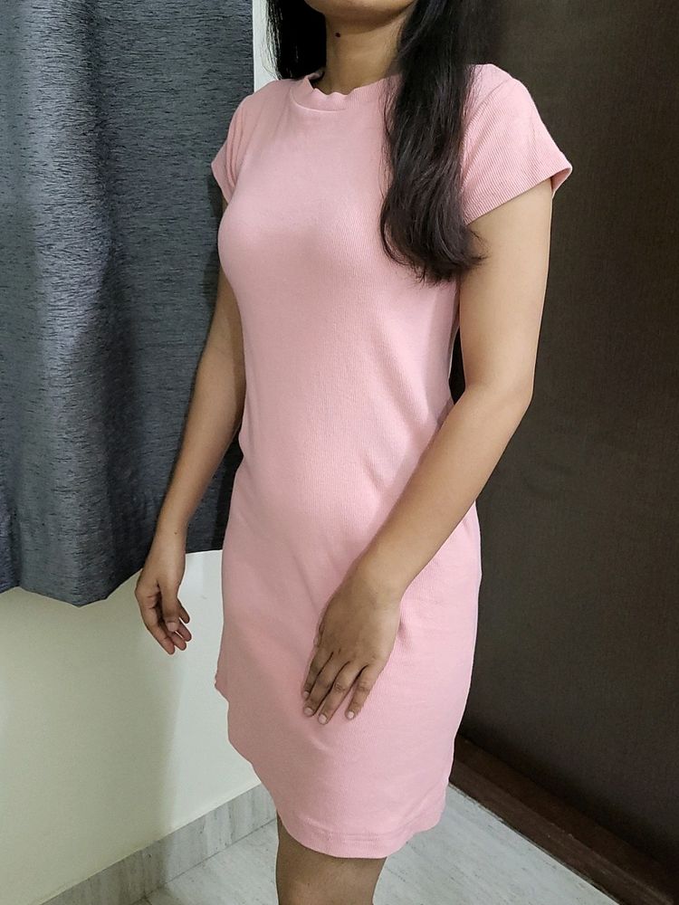 PINK BODYCON DRESS