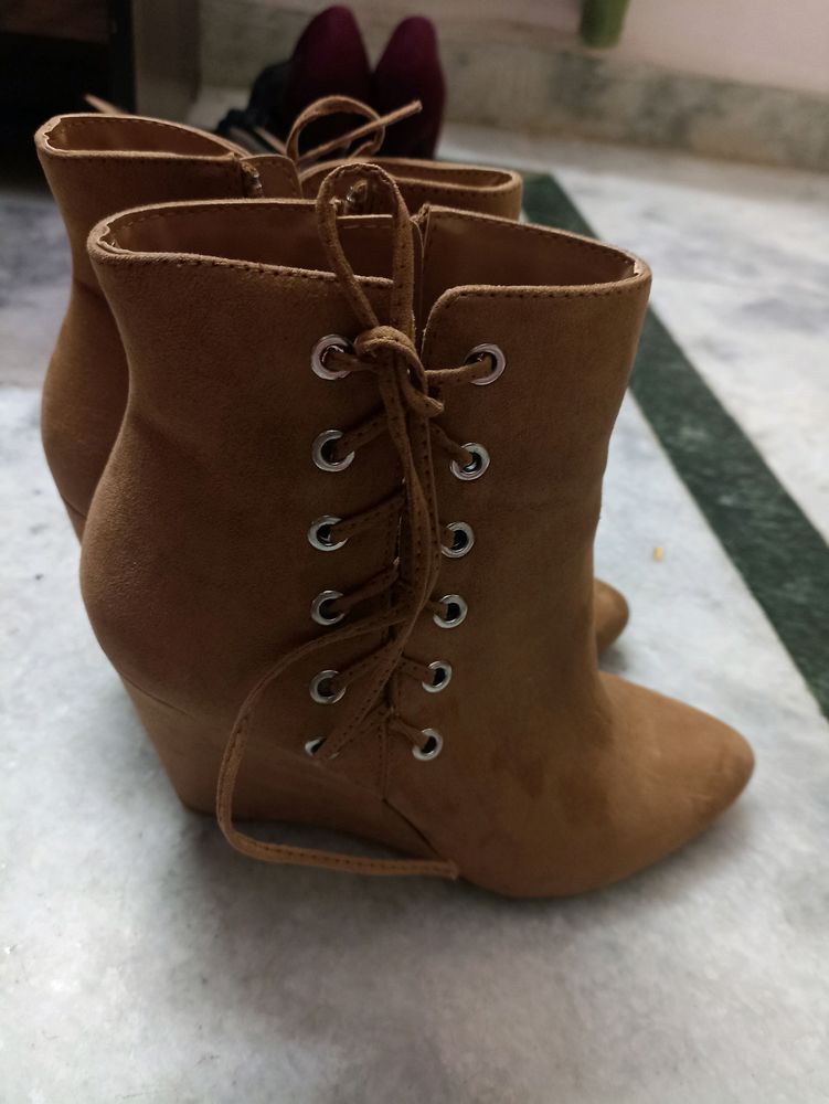 Brown Boots Forever 21