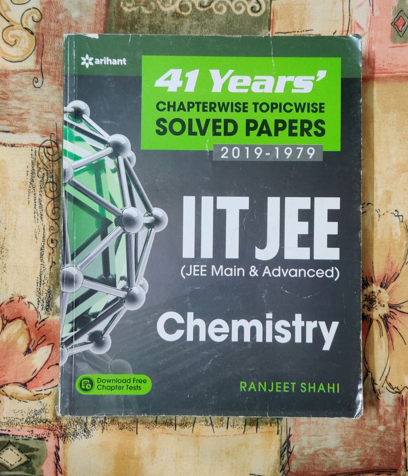 Chemistry 41 Year Solved Paper For IIT JEE