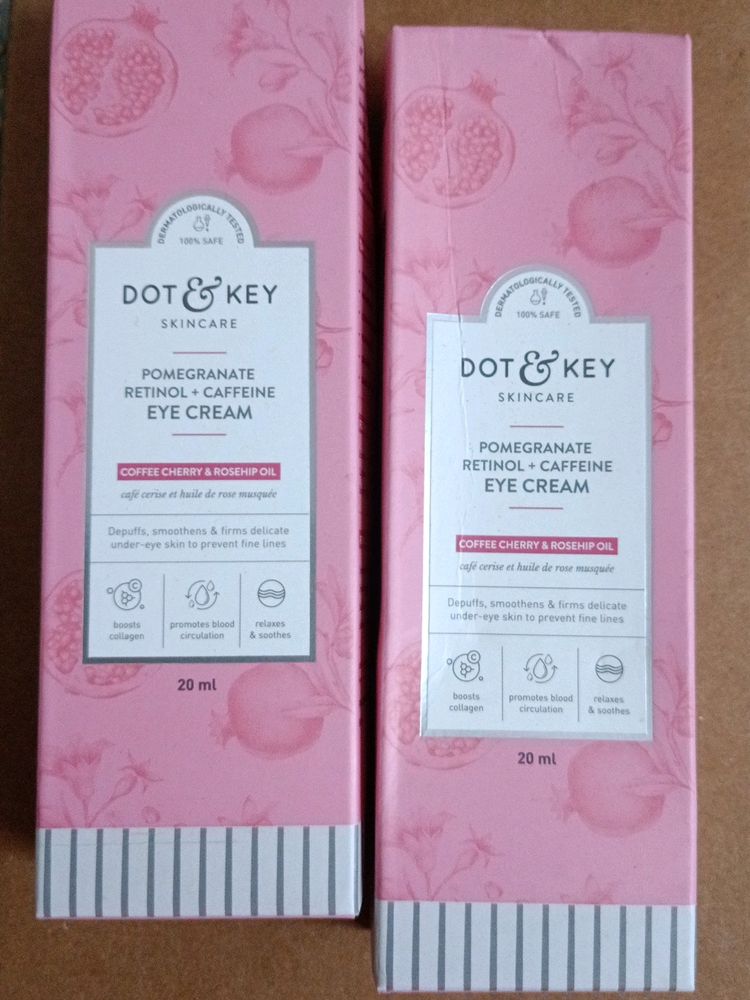 Combo Of 2 Dot & Key Retinol+Caffeine Eye Cream