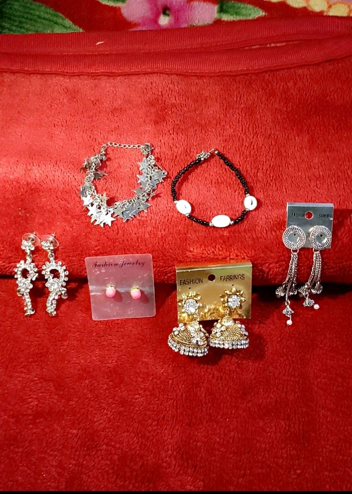 All Earing N Bracelets In Just 299