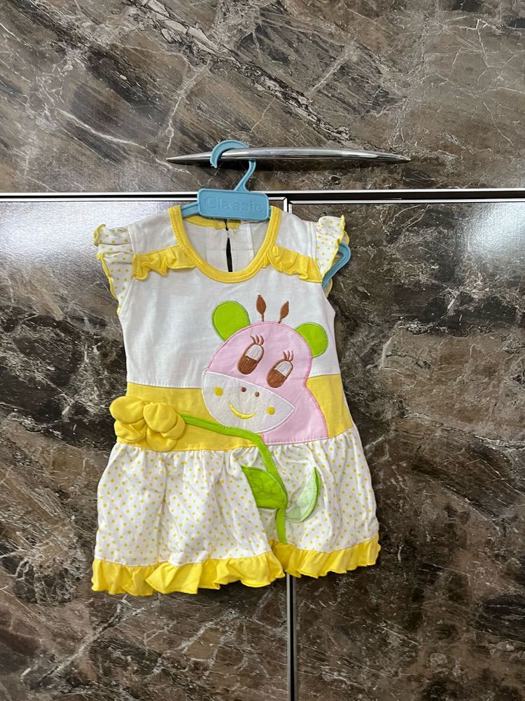 Baby Girl Frock (12 To 18 Months)