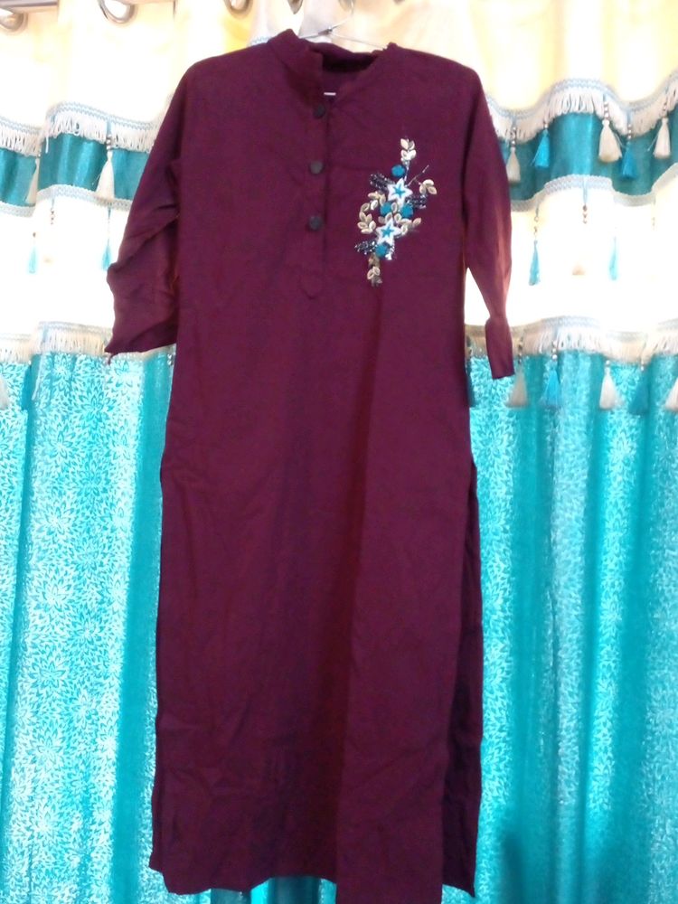 Purple Kurti