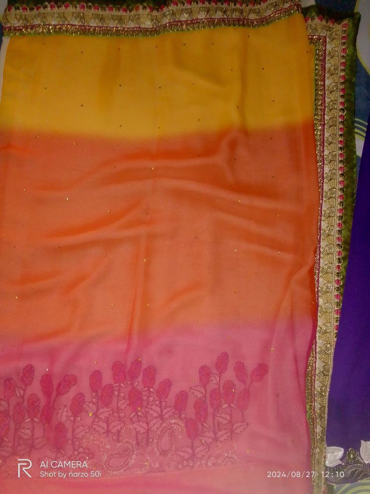 Multi Colour Saree