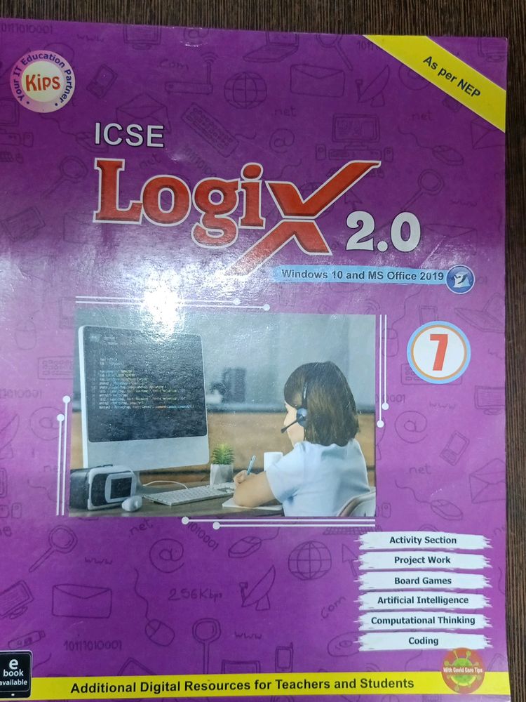 Computer Book Logix Class 7