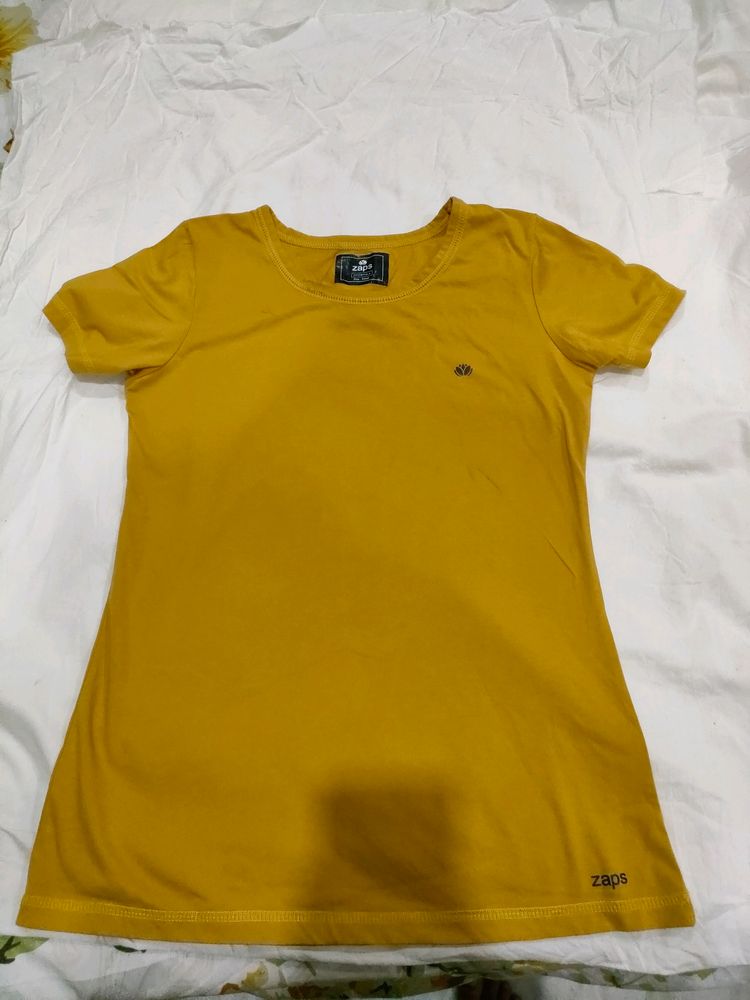 Zaps Mustard Tshirt