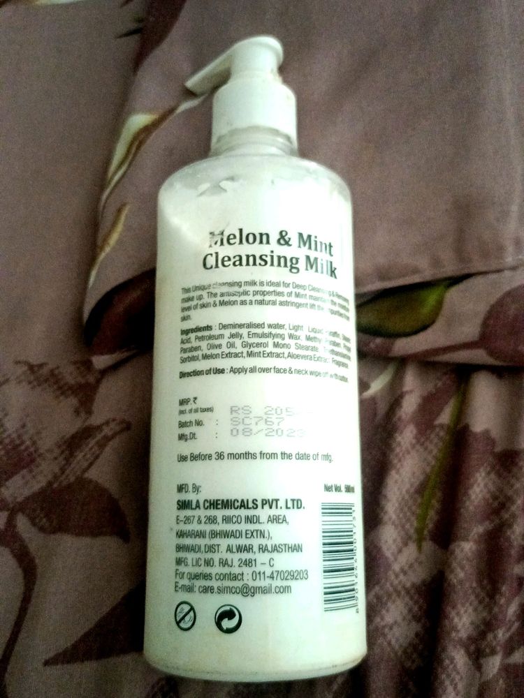 Cleansing Milk 500ml