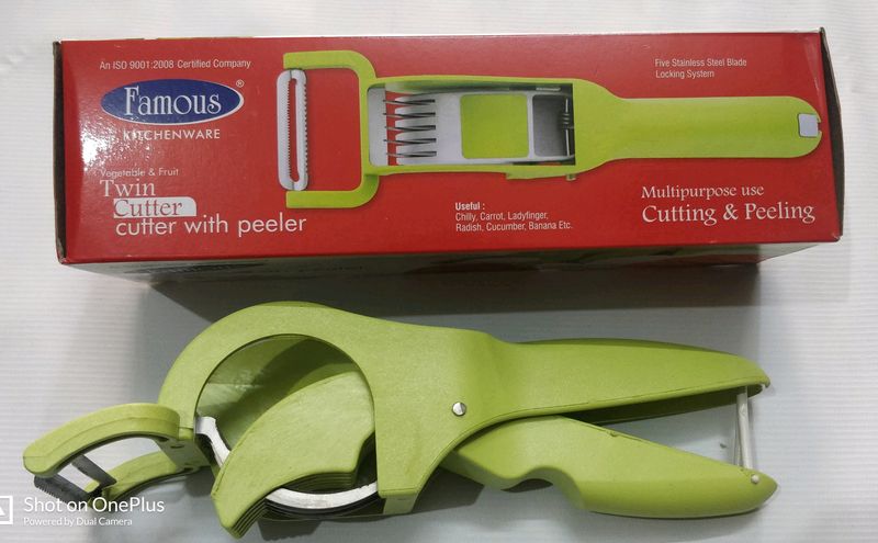 ❗Twin Cutter With Peeler❗