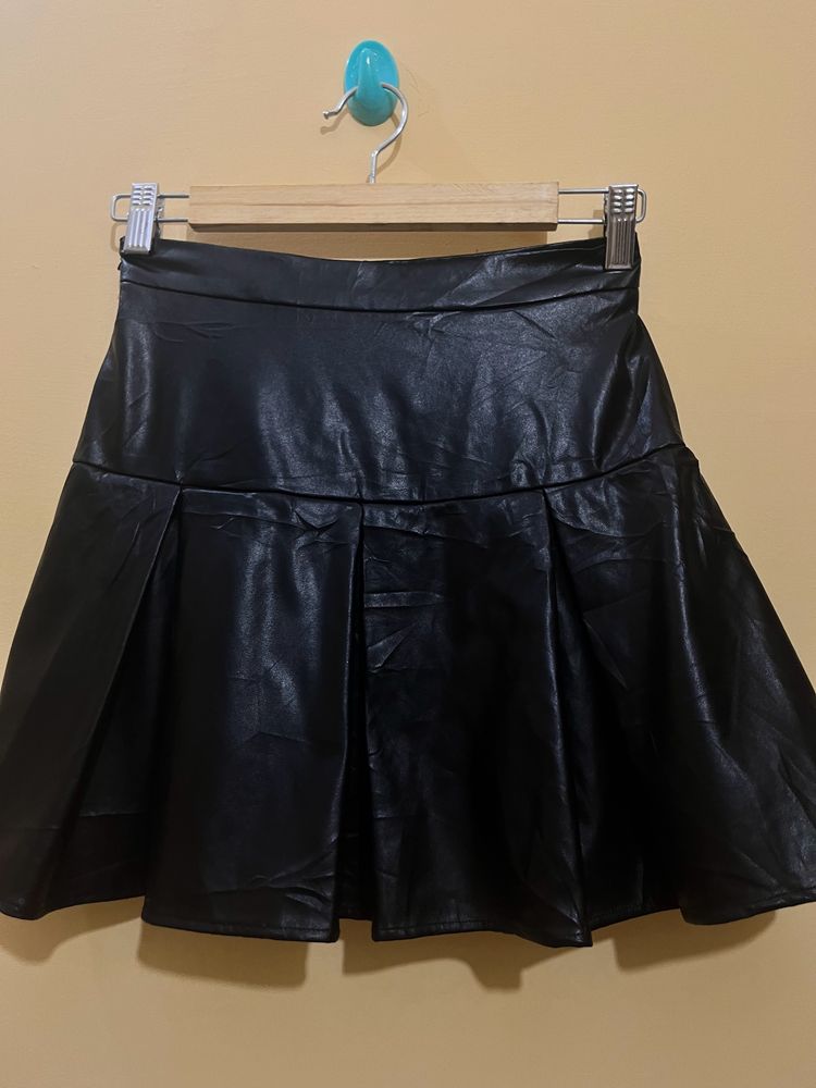 Shein Leather Skirt