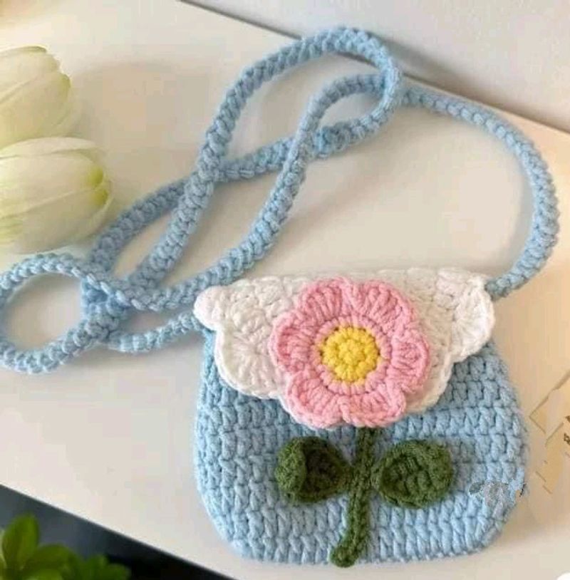 Crochet 😍 Daisy Bag 👜💕