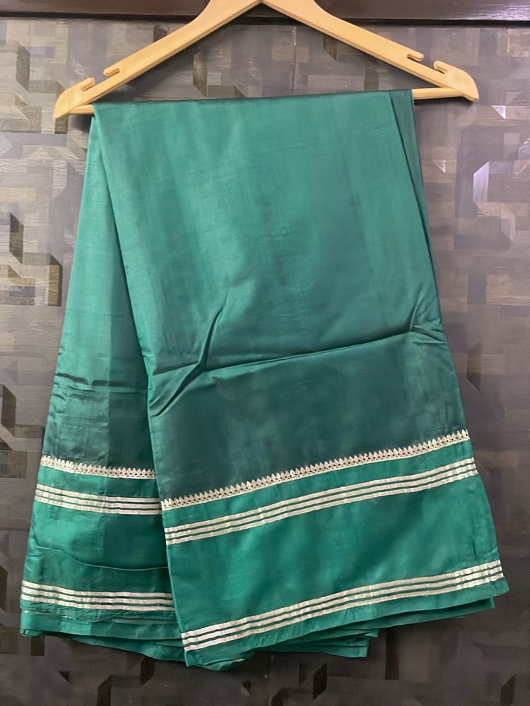 GREEN SILK SAREE