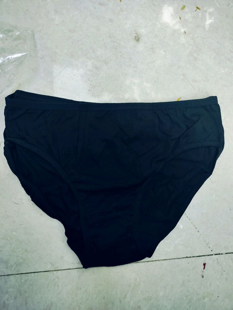 Women Black Panty 2XL 3XL