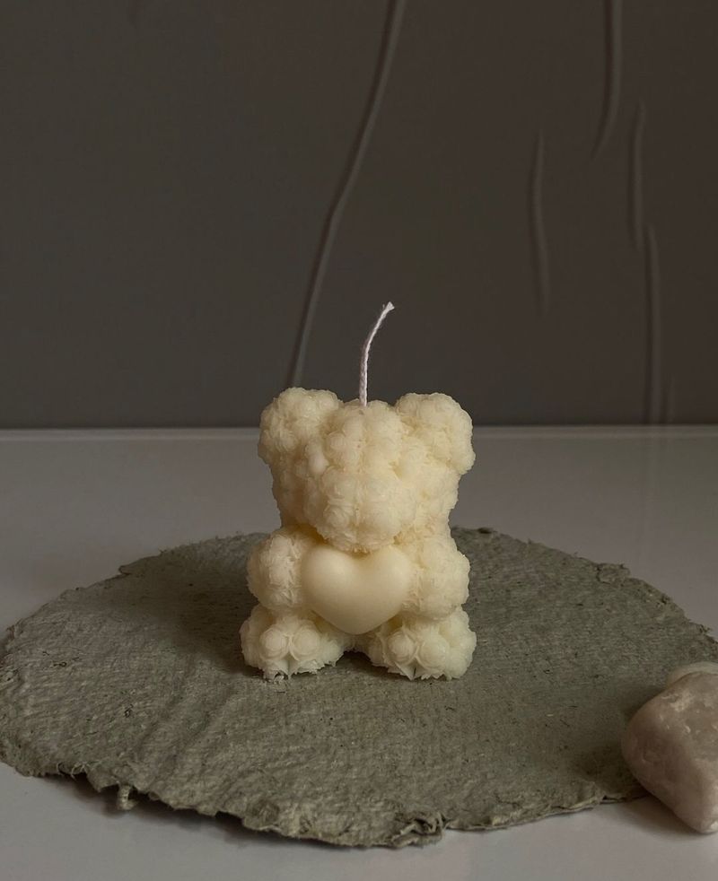 Teddy Candle