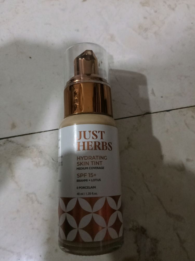 Just Herb Tinted Foundation 0 Porcelain