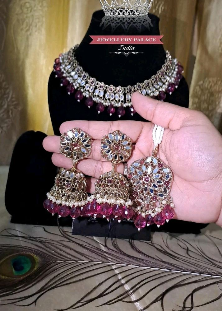 Party Wear Punjabi Necklace Set