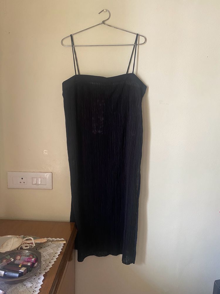 Black Zara Slip Dress